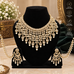 GOLDEN BRIDAL NECKLACE